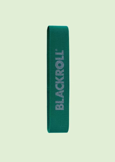 BLACKROLL LOOP BAND mini taśma do treningu i rehabilitacji - zielona średnia