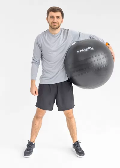 BLACKROLL Gymball - piłka do treningu ćwiczeń 65cm piłka szwajcarska
