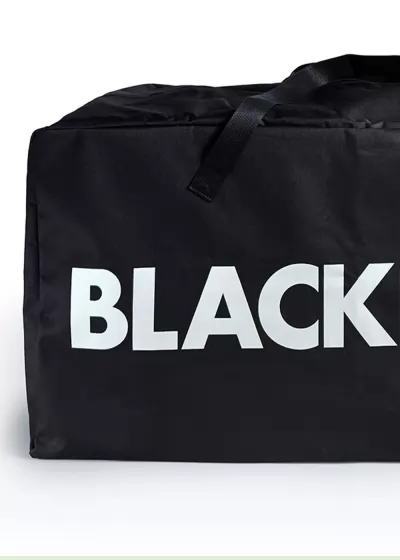 BLACKROLL® Trainer Bag - czarna torba sportowa na trening na sprzęt