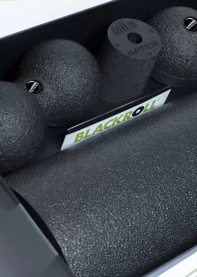 BLACKROLL BLACKBOX - Set - Zestaw rolek do automasażu powięzi