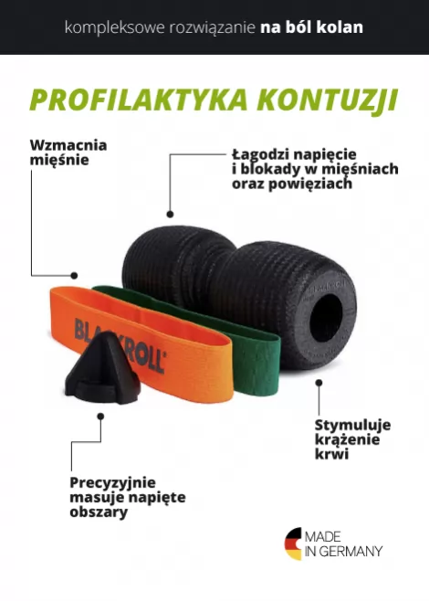 Zestaw do masażu BLACKROLL® KNEE BOX