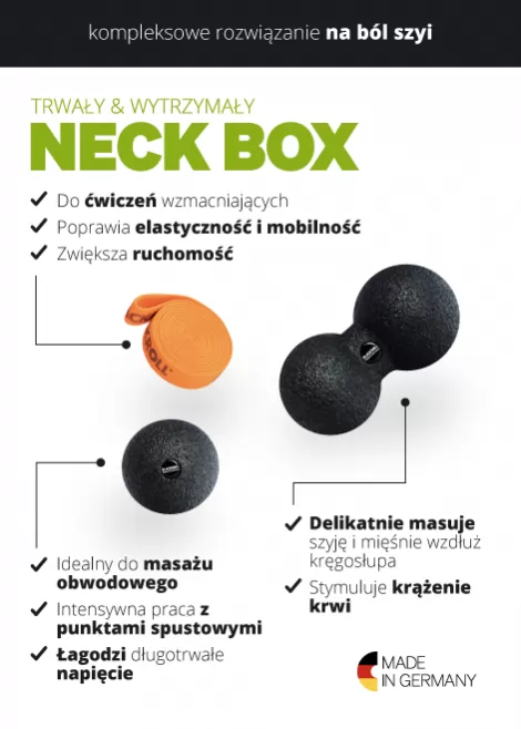 Zestaw do masażu BLACKROLL® NECK BOX