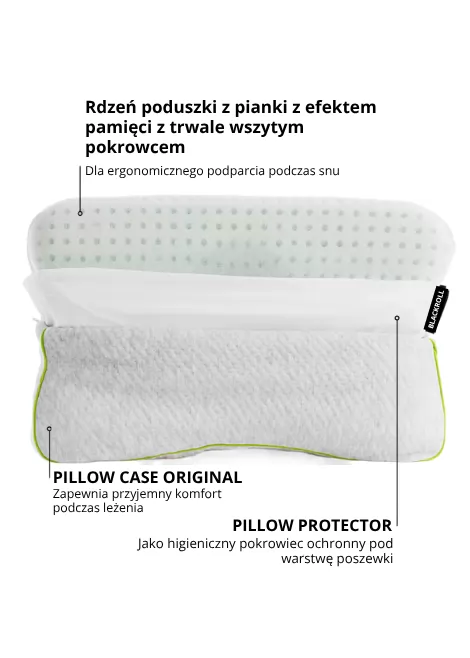 Ochronny pokrowiec na poduszkę BLACKROLL® PILLOW PROTECTOR